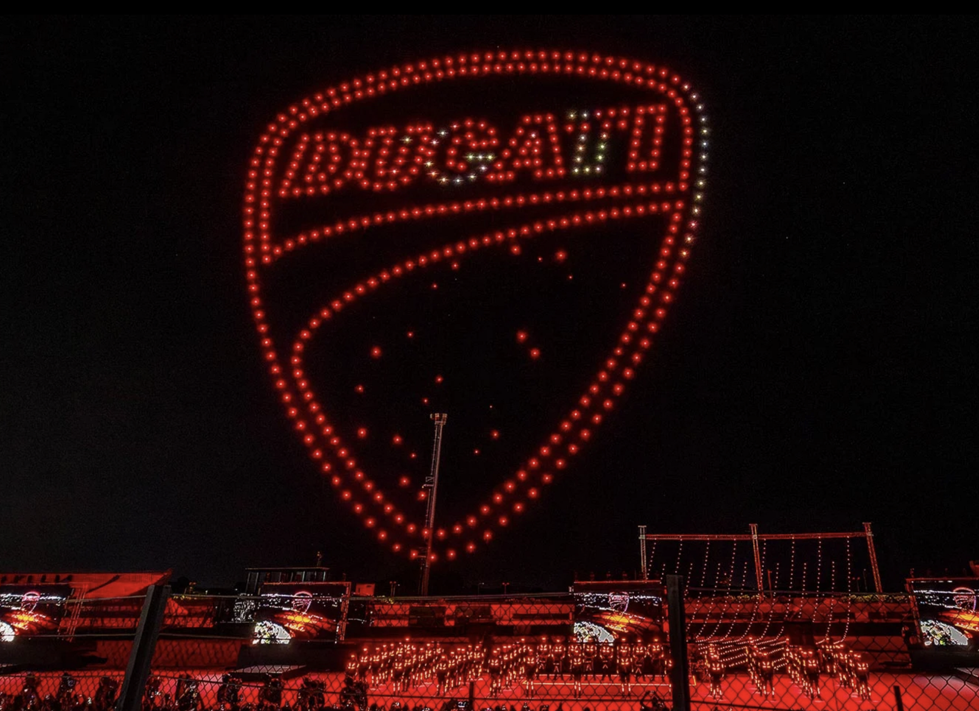 Ducati's 100th Anniversary: 700 drones, Italian skies and Star Symphony creativity Image