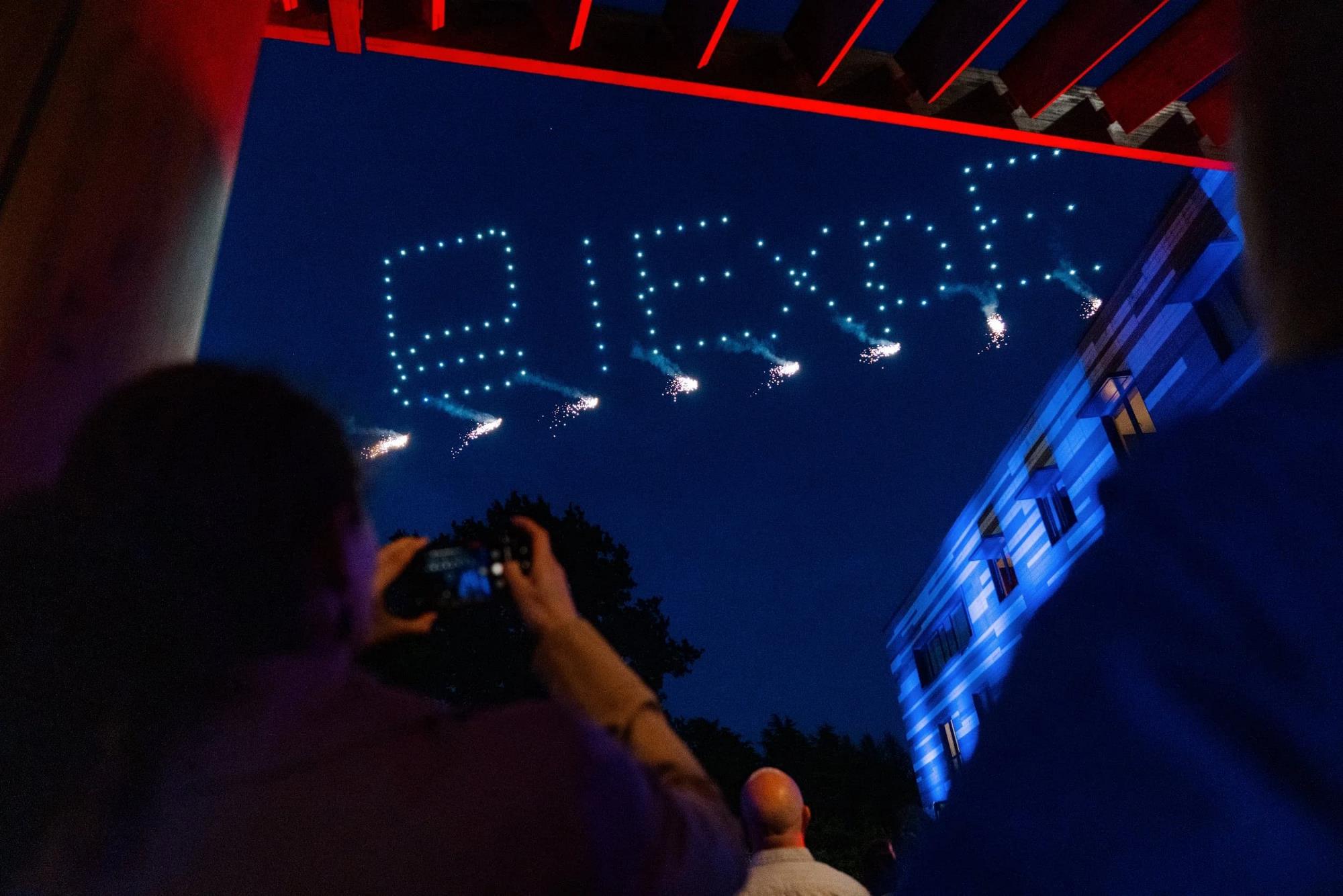 Lighting Up the Sky with Pyro Drones at the Institute of Explosives Engineers Conference Image