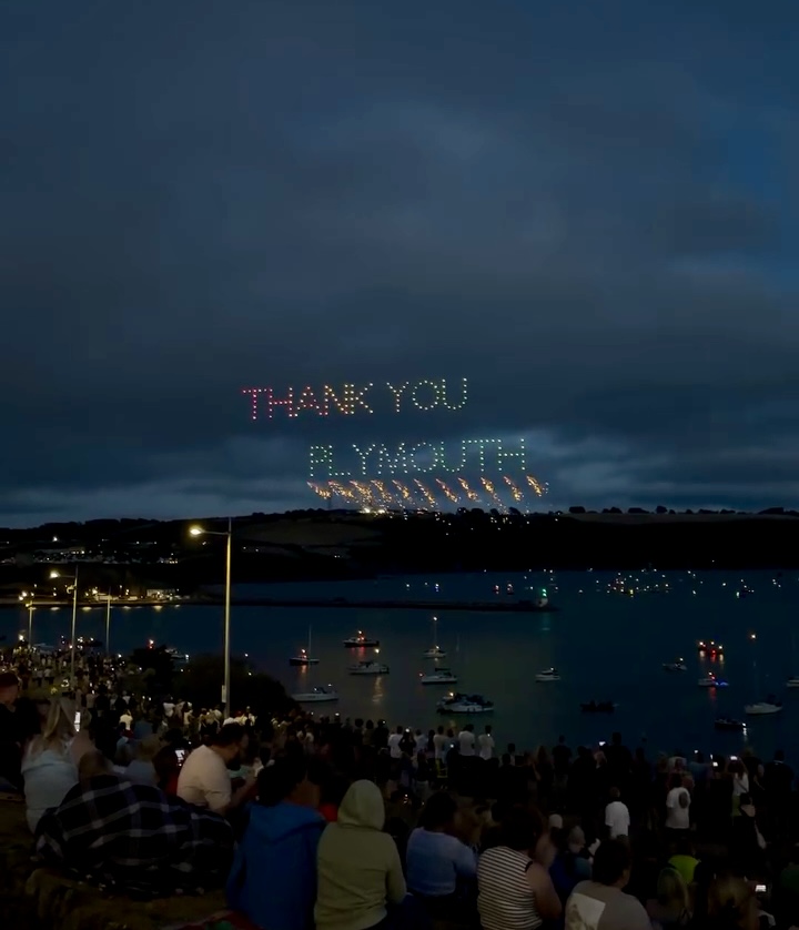 A sky full of surprises: Star symphony drone shows opens for the British Firework Championship 2026  Image